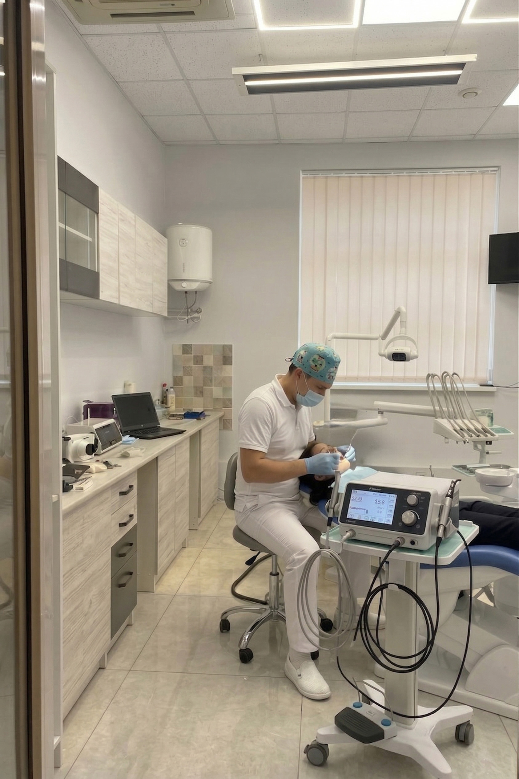 Yevhenii with Patient
